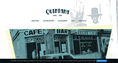 Desktop Screenshot of cafebarquintana.com